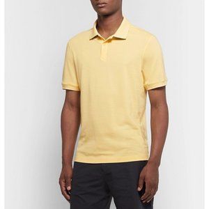 lululemon athletica Men's Pale Yellow Polo size small